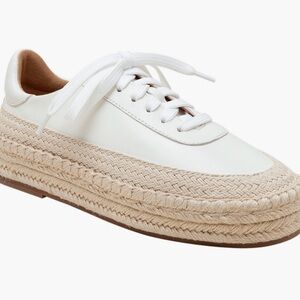 Paolo White Espadrille Sneakers